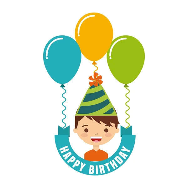 Birthday party  design — Stock Vector