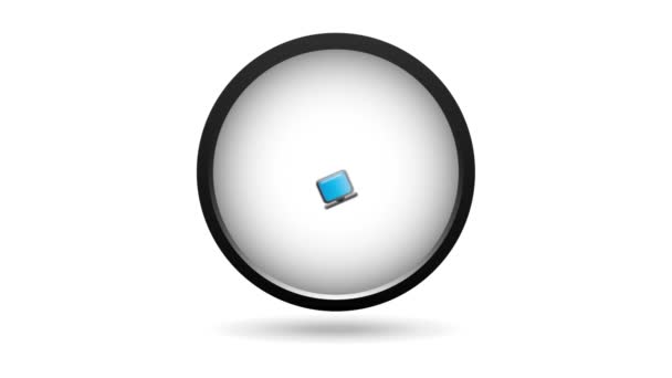 conception icône ordinateur  