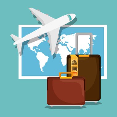 etrafında dünya tasarımı seyahat