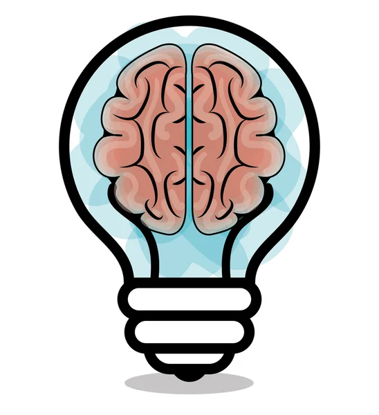 Brain storming design — Stock Vector