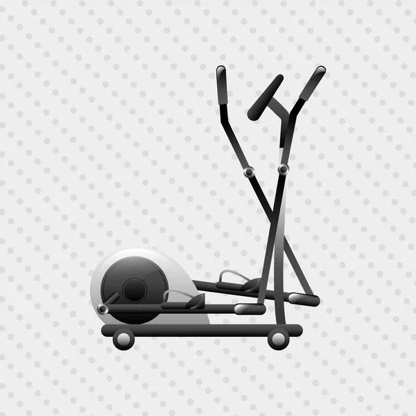 Fitnessstudio-Konzeption — Stockvektor