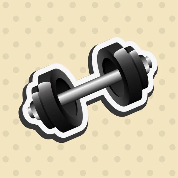 Gym conceptontwerp — Stockvector