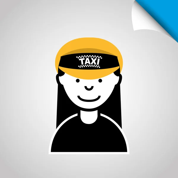 Taxi dienst ontwerp — Stockvector