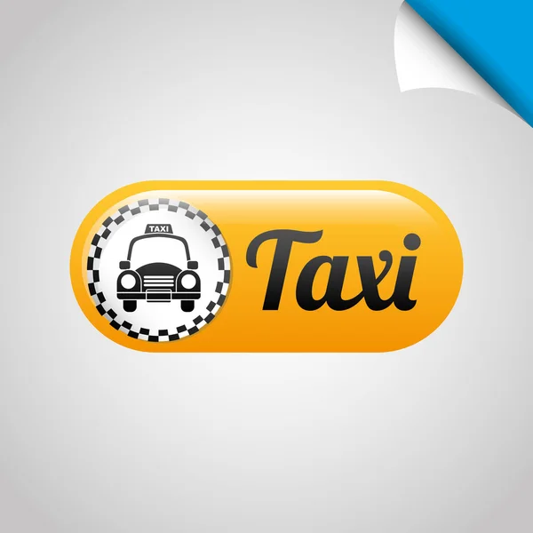 Servizio taxi design — Vettoriale Stock