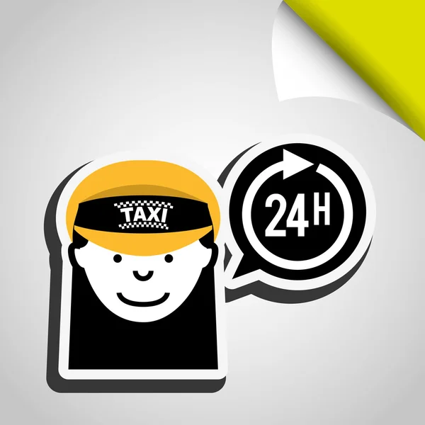 Taxi service design — Stock vektor