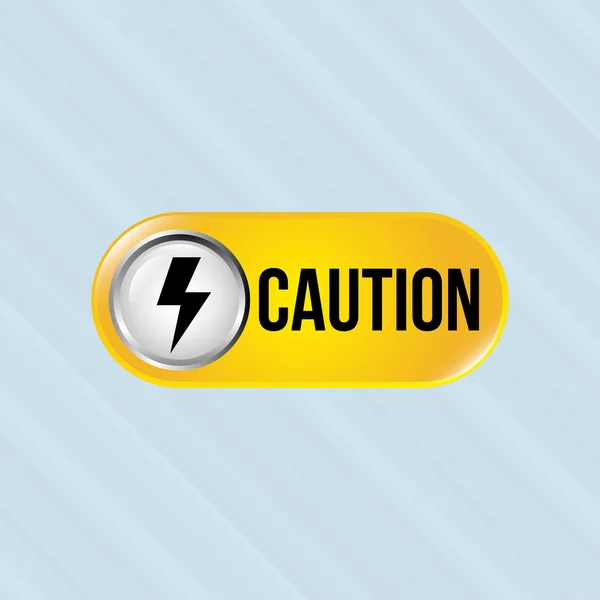 Uyarı işareti tasarım — Stok Vektör
