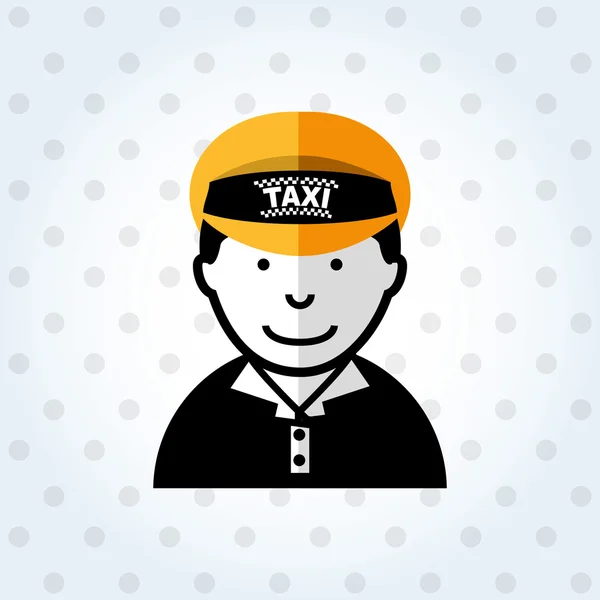 Taxi service design — Stock Vector