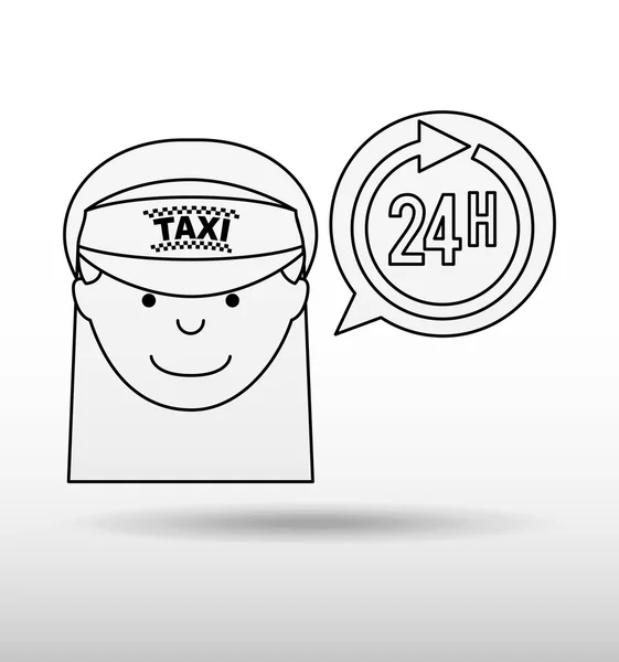 Taxi service design — Stock vektor