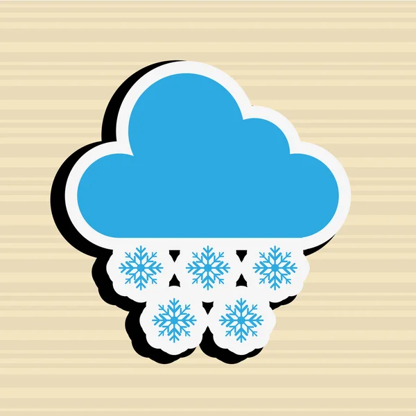 Weather icon design — Stock Vector