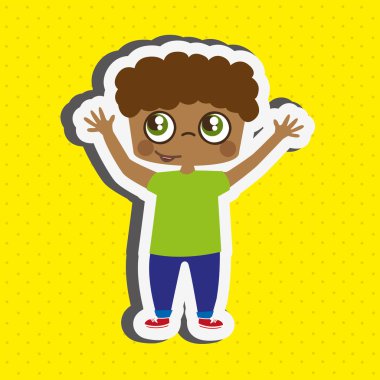 Mutlu çocuk tasarımı