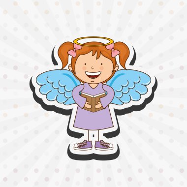 Sevimli melek tasarım