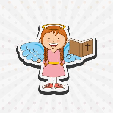 Sevimli melek tasarım