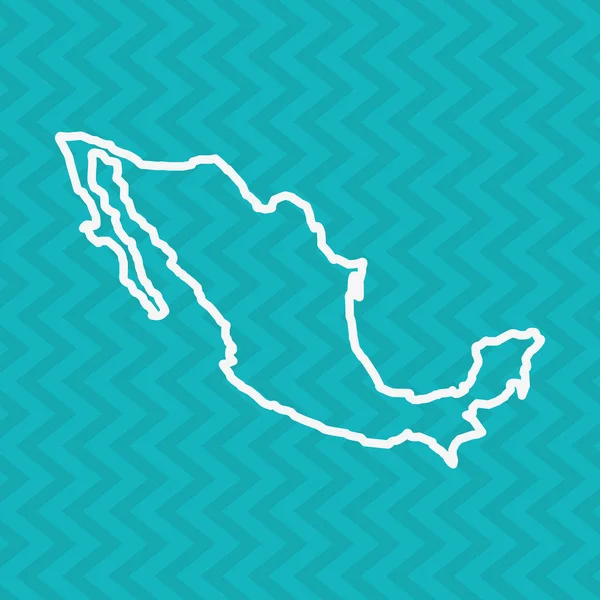 Diseño de icono de cultura mexicana — Vector de stock