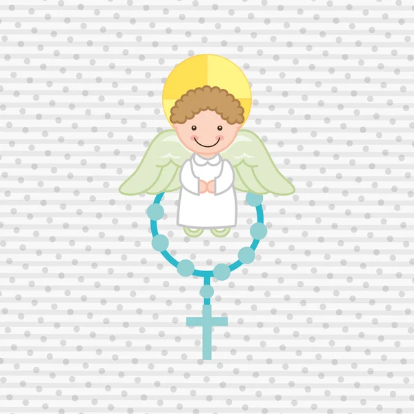 Diseño de ángeles lindo — Vector de stock