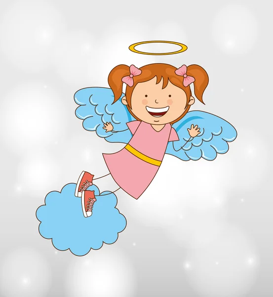 Cute angel design — Stock Vector