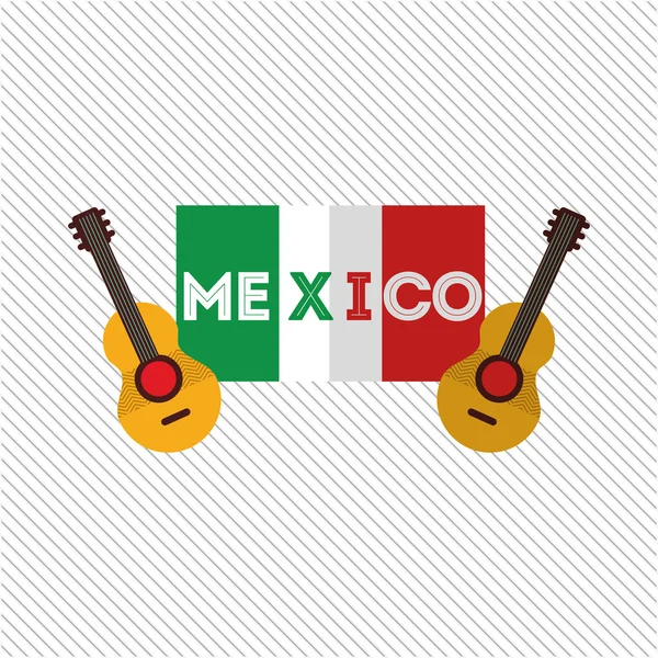 Icone de la culture mexicaine design — Image vectorielle
