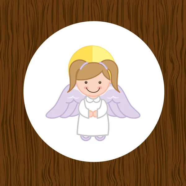 Schattig angels ontwerp — Stockvector