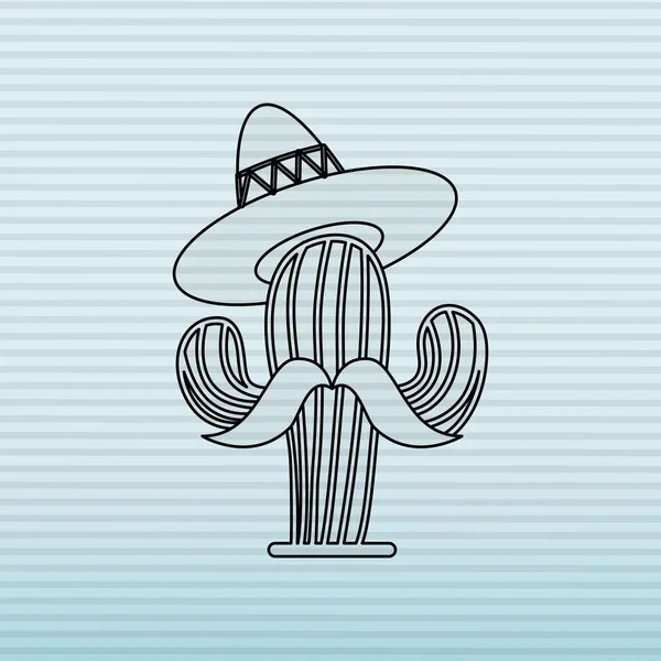 mexican culture icon design