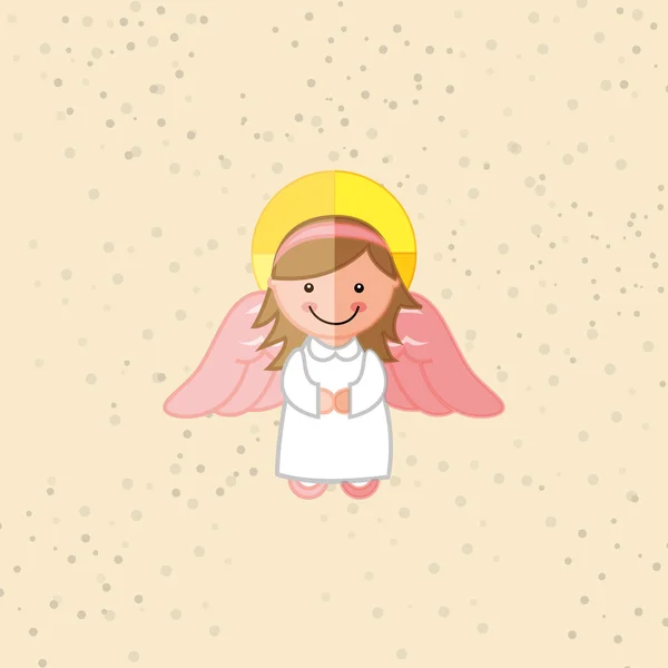 Diseño de ángeles lindo — Archivo Imágenes Vectoriales