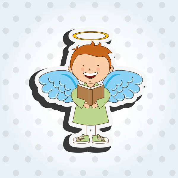 Cute angel design — Stock Vector