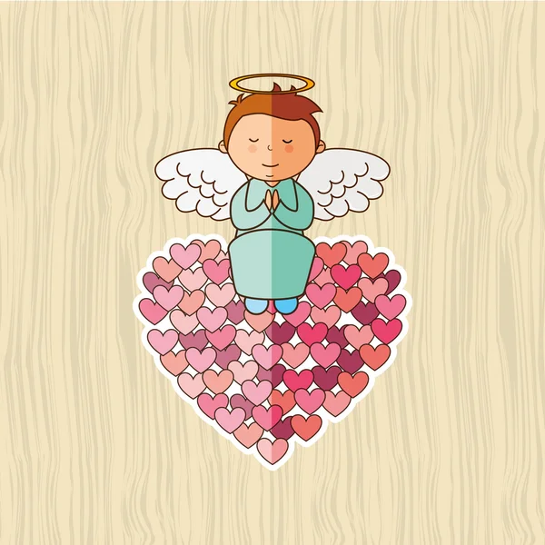 Cute angel design — Stock Vector