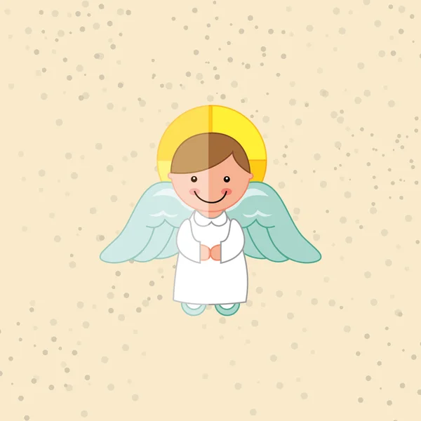 Roztomilý andělé design — Stockový vektor