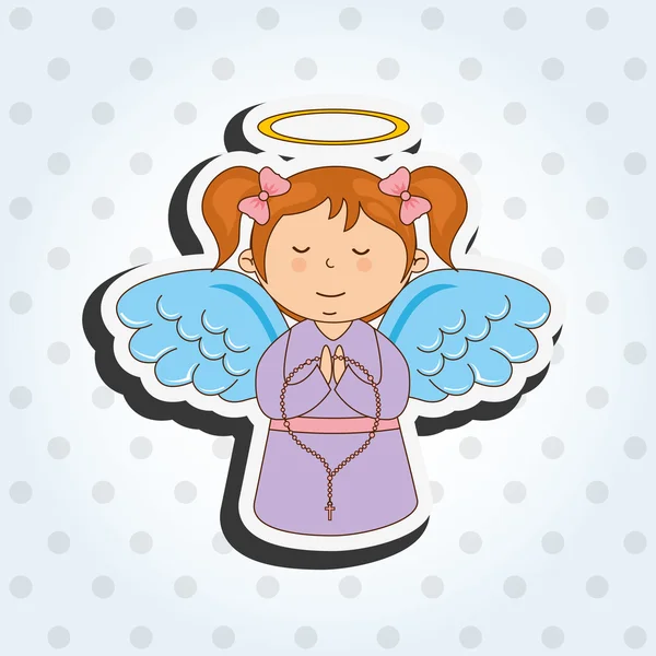 Cute angel design — Stock Vector