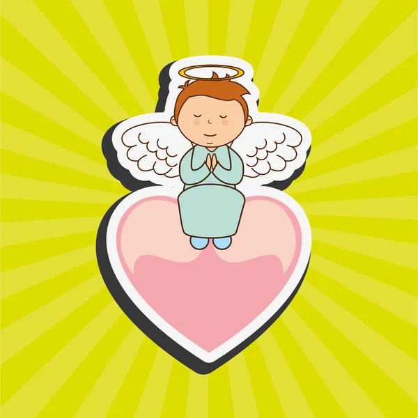 Cute angel design — Stock Vector