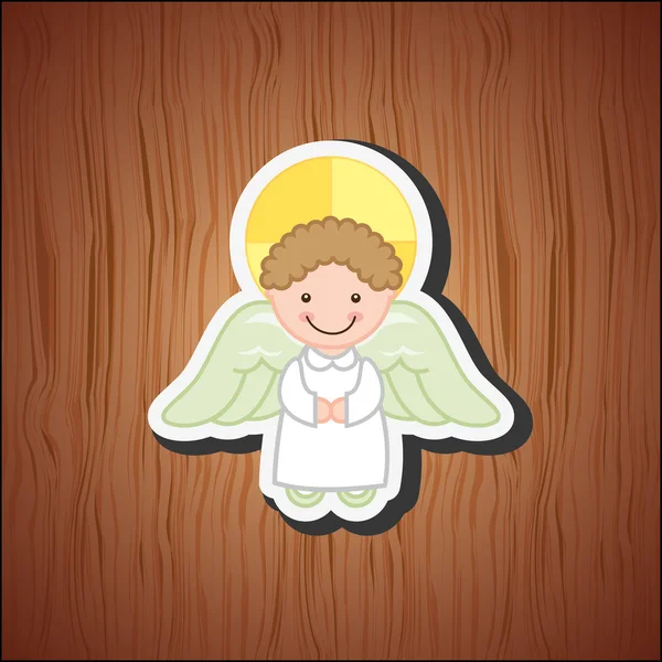 Schattig angels ontwerp — Stockvector
