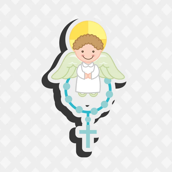 Schattig angels ontwerp — Stockvector