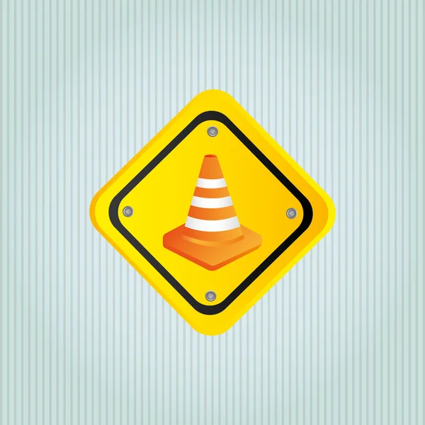 Design do sinal de tráfego — Vetor de Stock