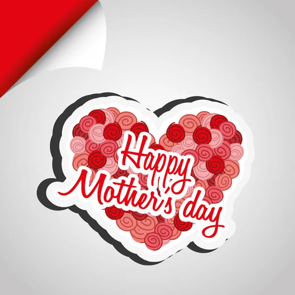 Conception Happy Mothers Day — Image vectorielle