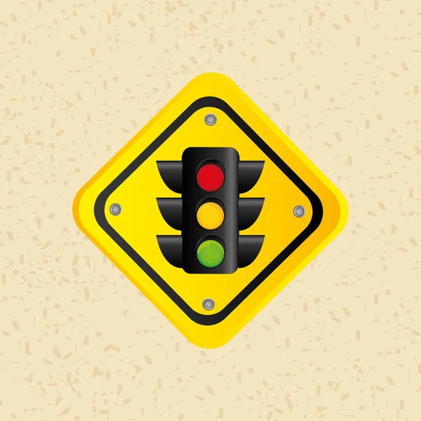Diseño de señales de tráfico — Archivo Imágenes Vectoriales
