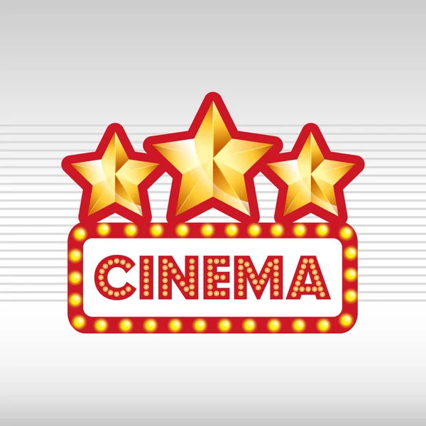 Diseño de premios de cine — Vector de stock