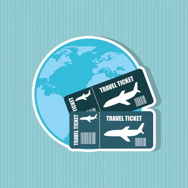 Travel concept design — Stock Vector