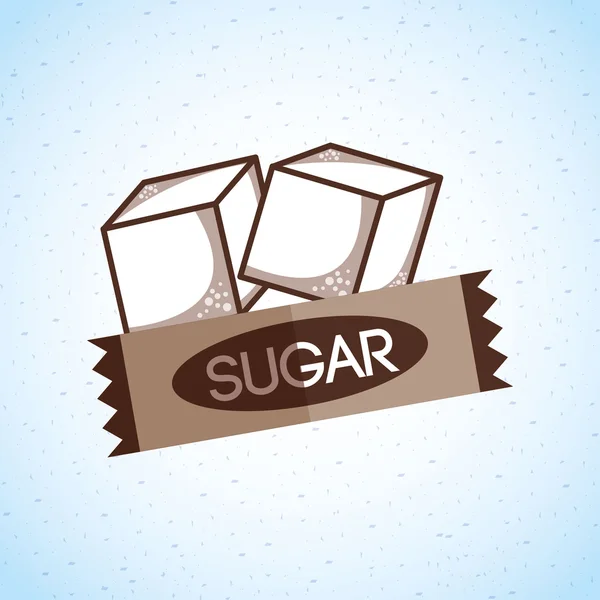 Design von Zuckerprodukten — Stockvektor