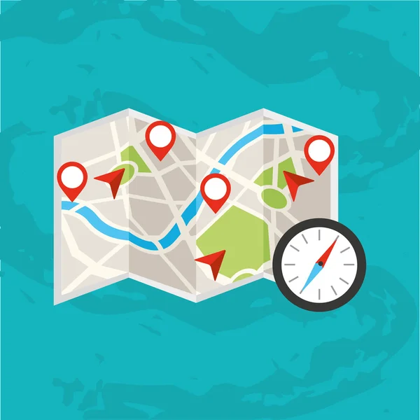 GPS navigator σχεδιασμού — Διανυσματικό Αρχείο