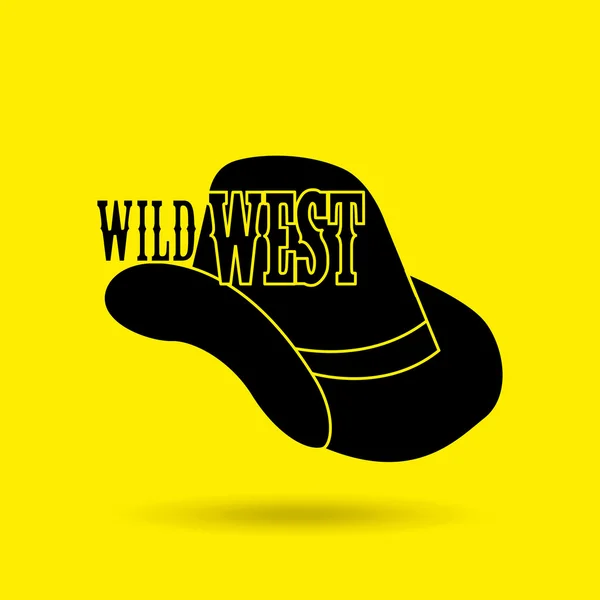 Wilde westen pictogram ontwerp — Stockvector