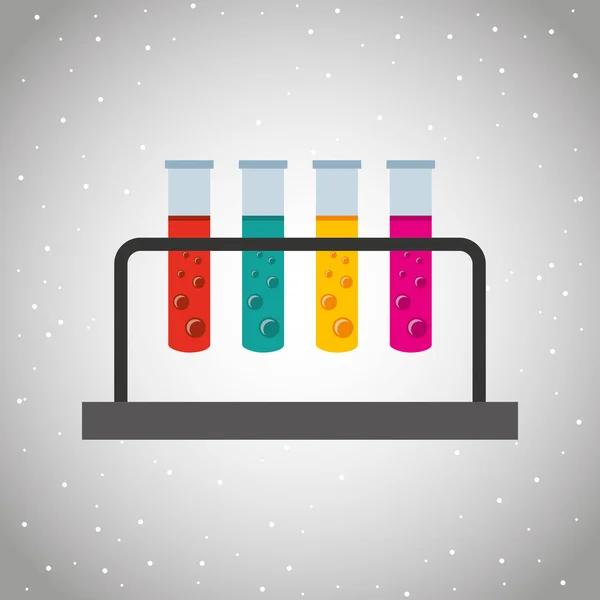 Progettazione scientifica del laboratorio — Vettoriale Stock