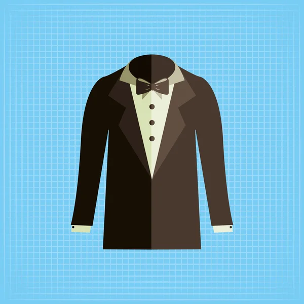 Diseño de traje elegante — Vector de stock