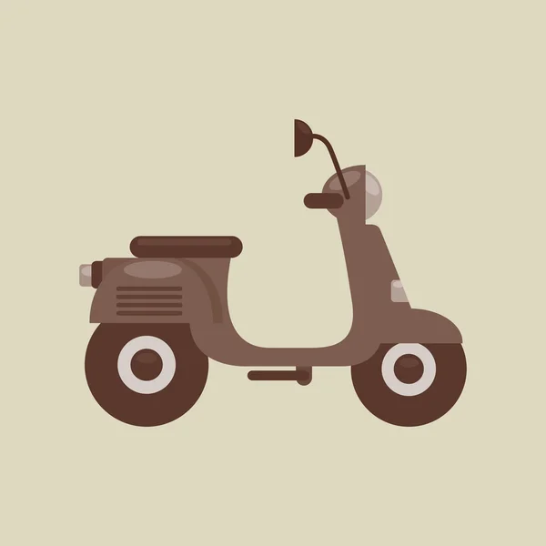 Diseño icono de la motocicleta — Vector de stock