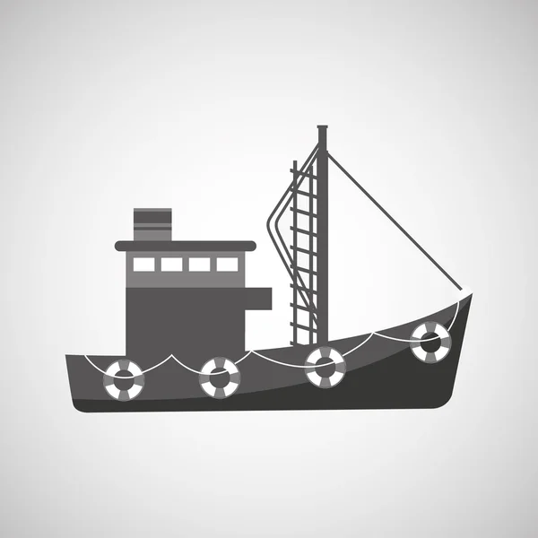 Diseño icono de pesca — Vector de stock