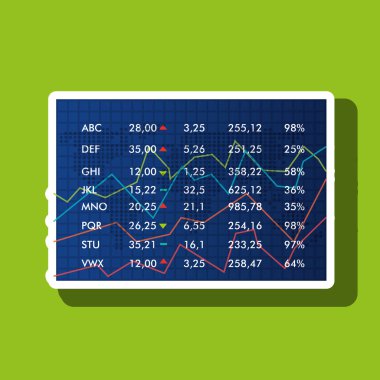 İstatistik simgesi tasarım