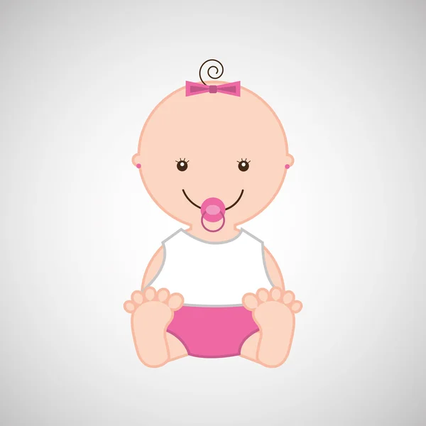 Bebek partisi tasarımı — Stok Vektör