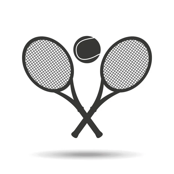 Tennis sport ontwerp — Stockvector