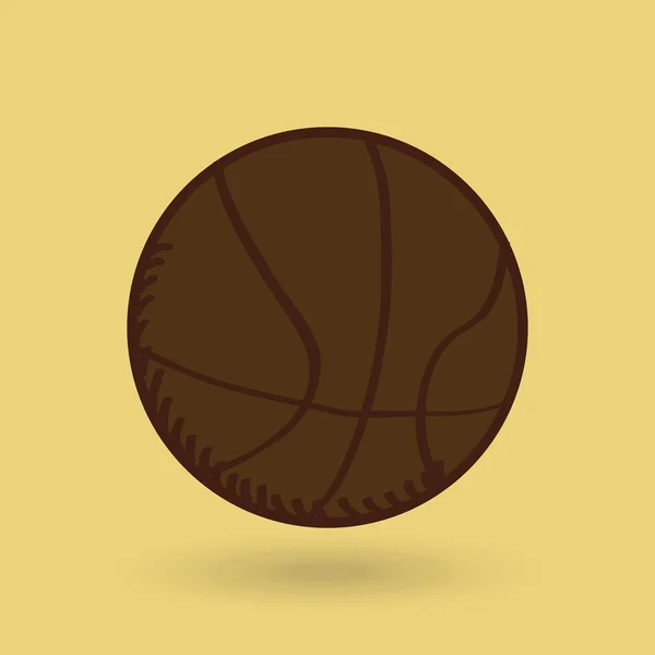 Basketbal sport ontwerp — Stockvector