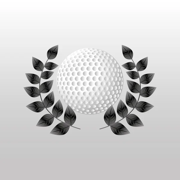 Golf klub kialakítása — Stock Vector