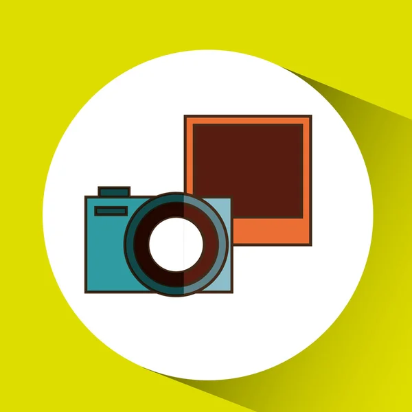 Retro design fotoaparátu — Stockový vektor