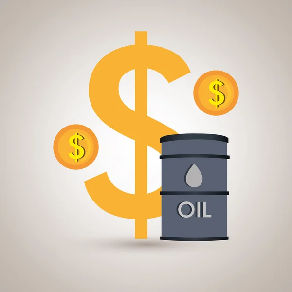 Ціни на нафту дизайн — стоковий вектор