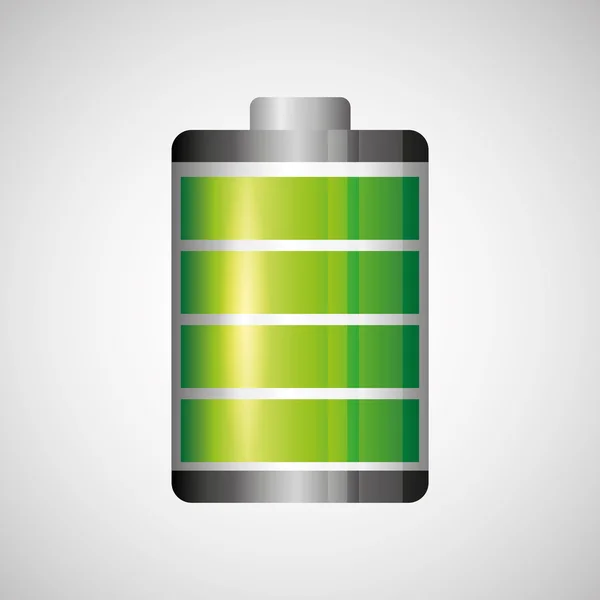 Batería de diseño de energía — Vector de stock